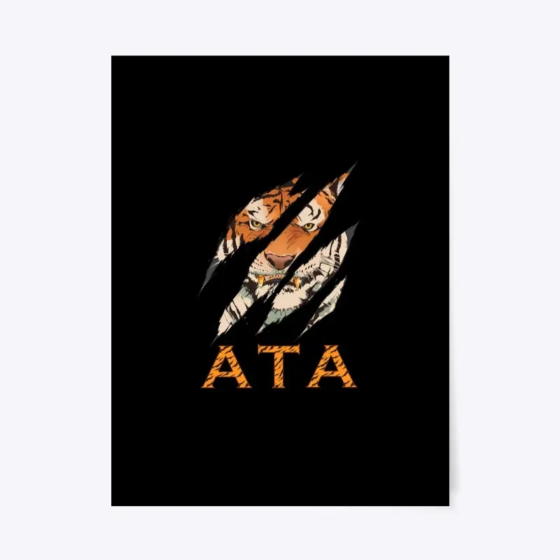 ATA Tigerface Poster 