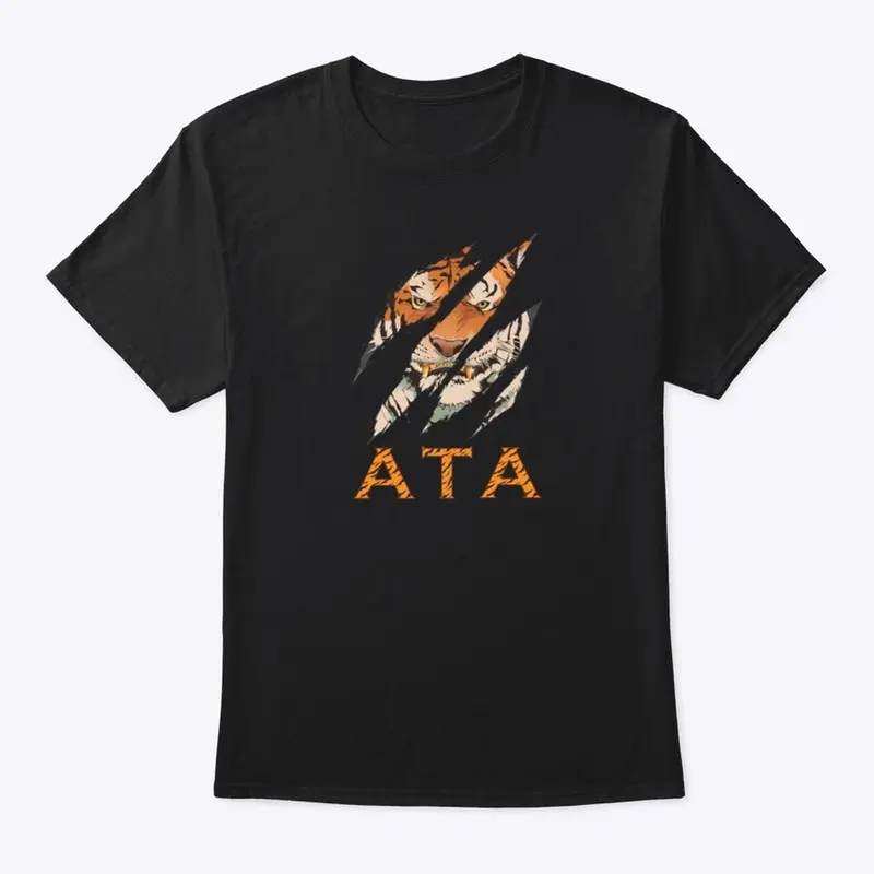 Tiger Face ATA T-shirt 